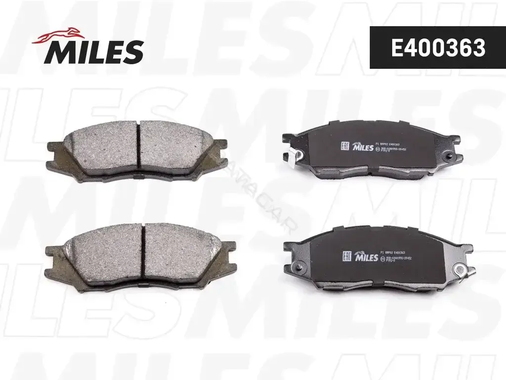 Тормозные колодки MILES E400363