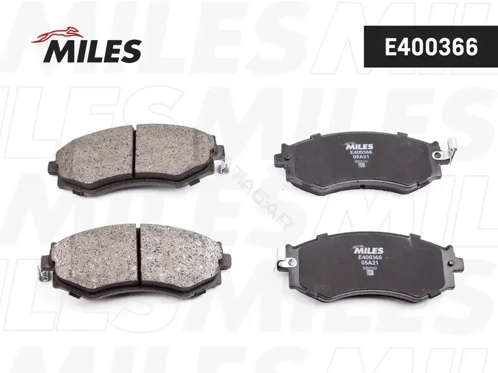 Тормозные колодки MILES E400366