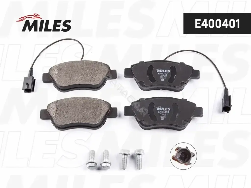 Тормозные колодки MILES E400401
