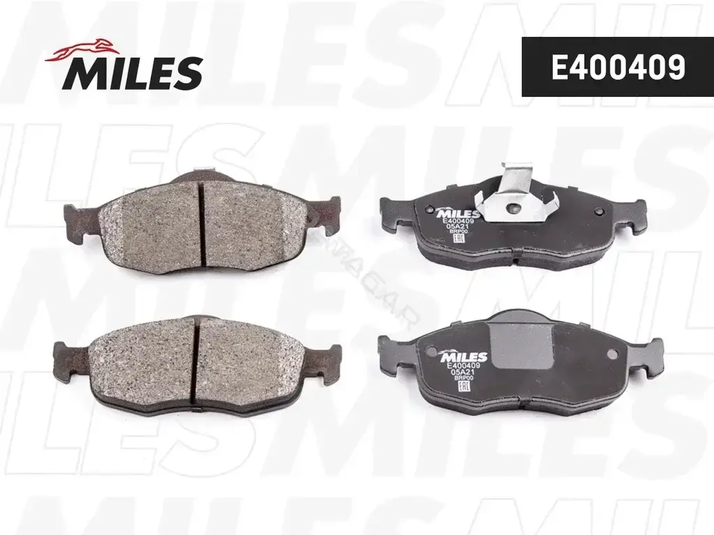 Тормозные колодки MILES E400409