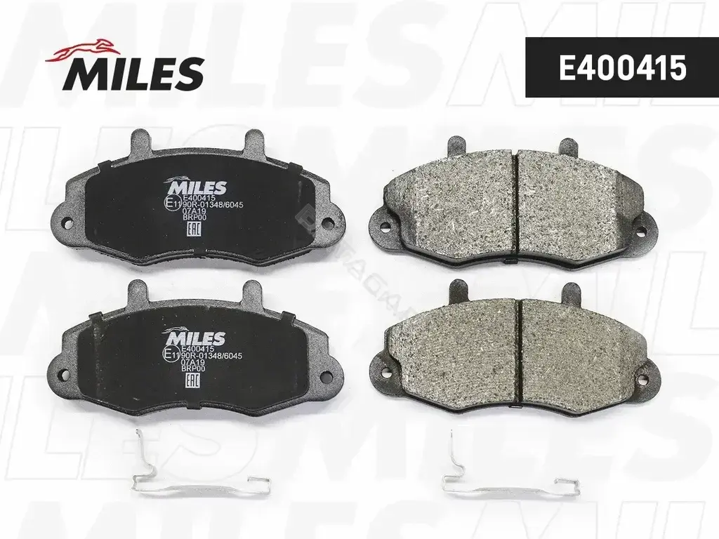 Тормозные колодки MILES E400415