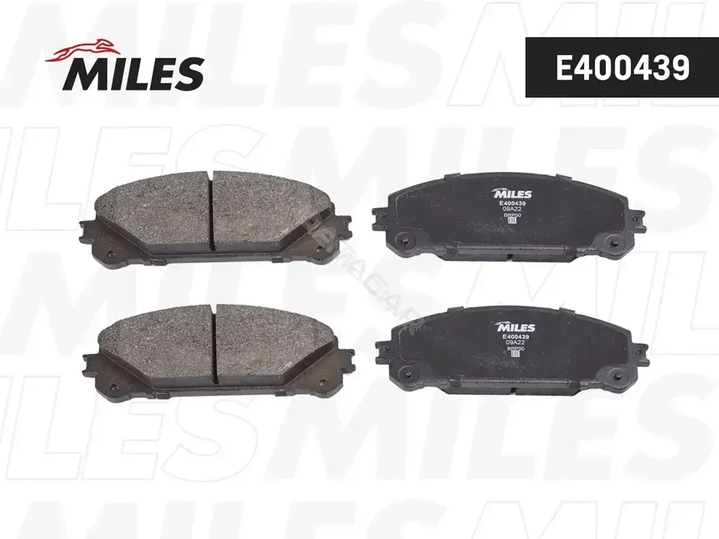 Тормозные колодки MILES E400439