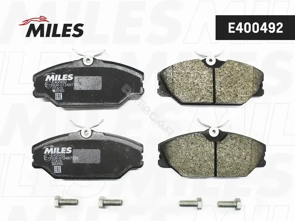 Тормозные колодки MILES E400492