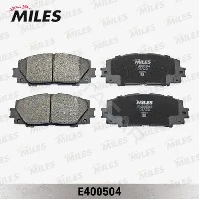 Тормозные колодки MILES E400504