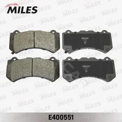 Тормозные колодки MILES E400551