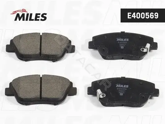 Тормозные колодки MILES E400569