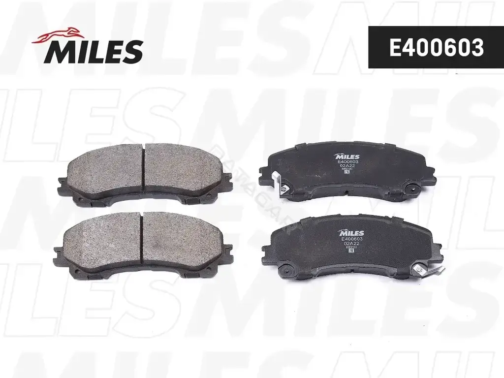 Тормозные колодки MILES E400603