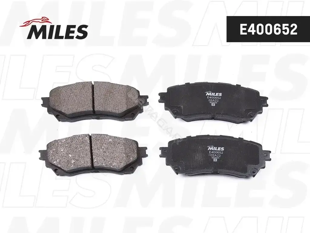 Тормозные колодки MILES E400652