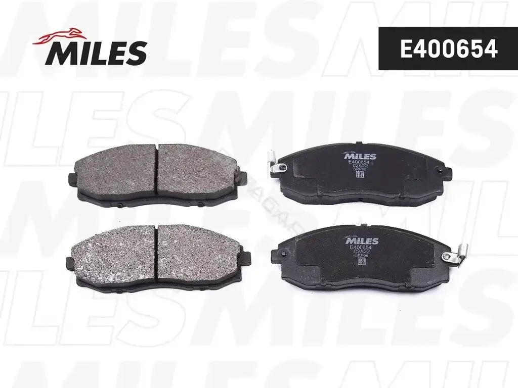Тормозные колодки MILES E400654