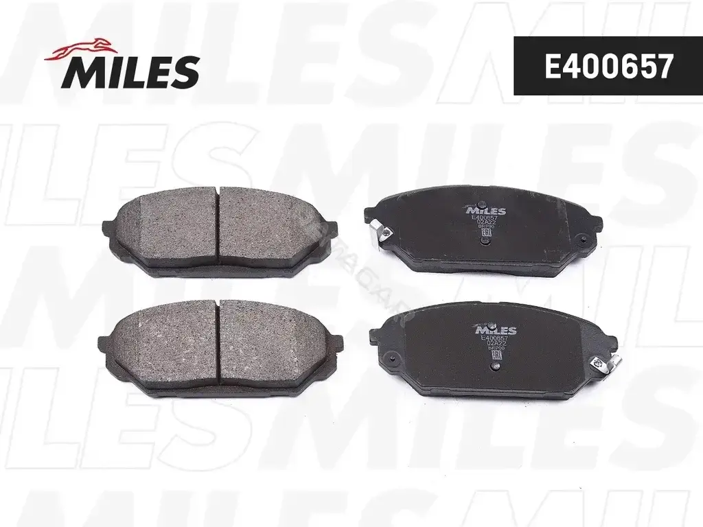 Тормозные колодки MILES E400657