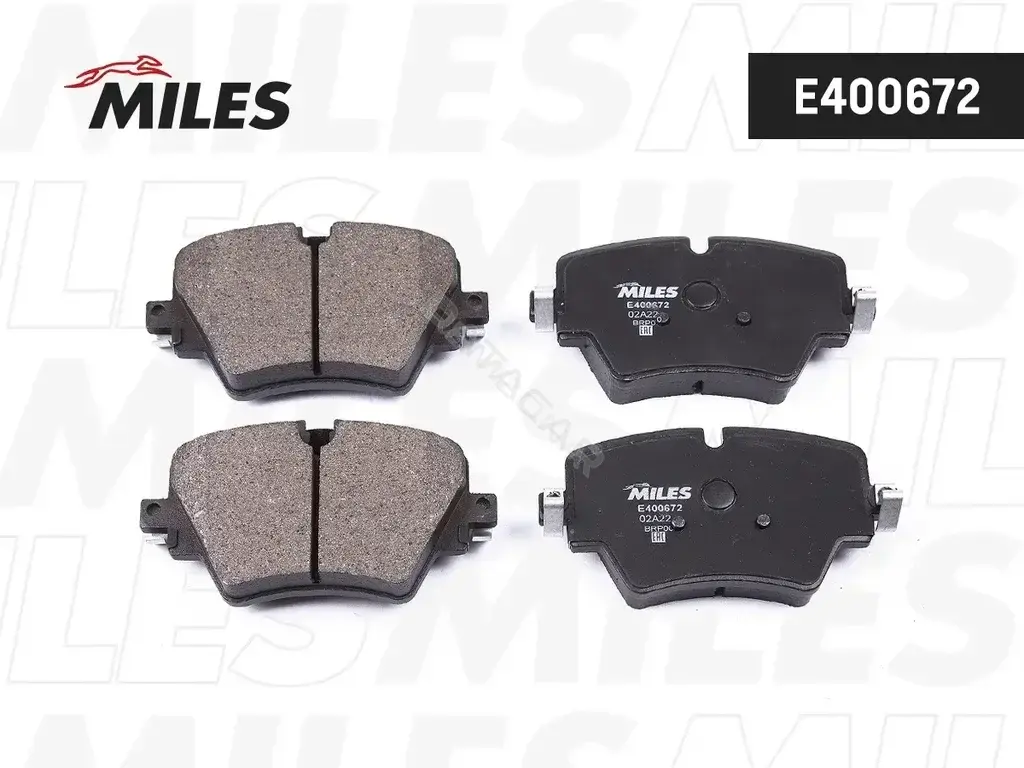 Тормозные колодки MILES E400672