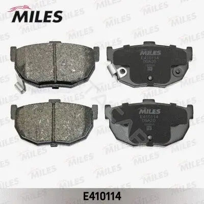 Тормозные колодки MILES E410114