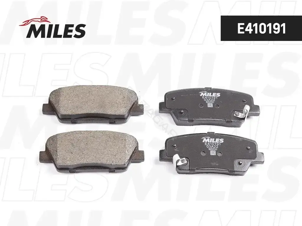 Тормозные колодки MILES E410191