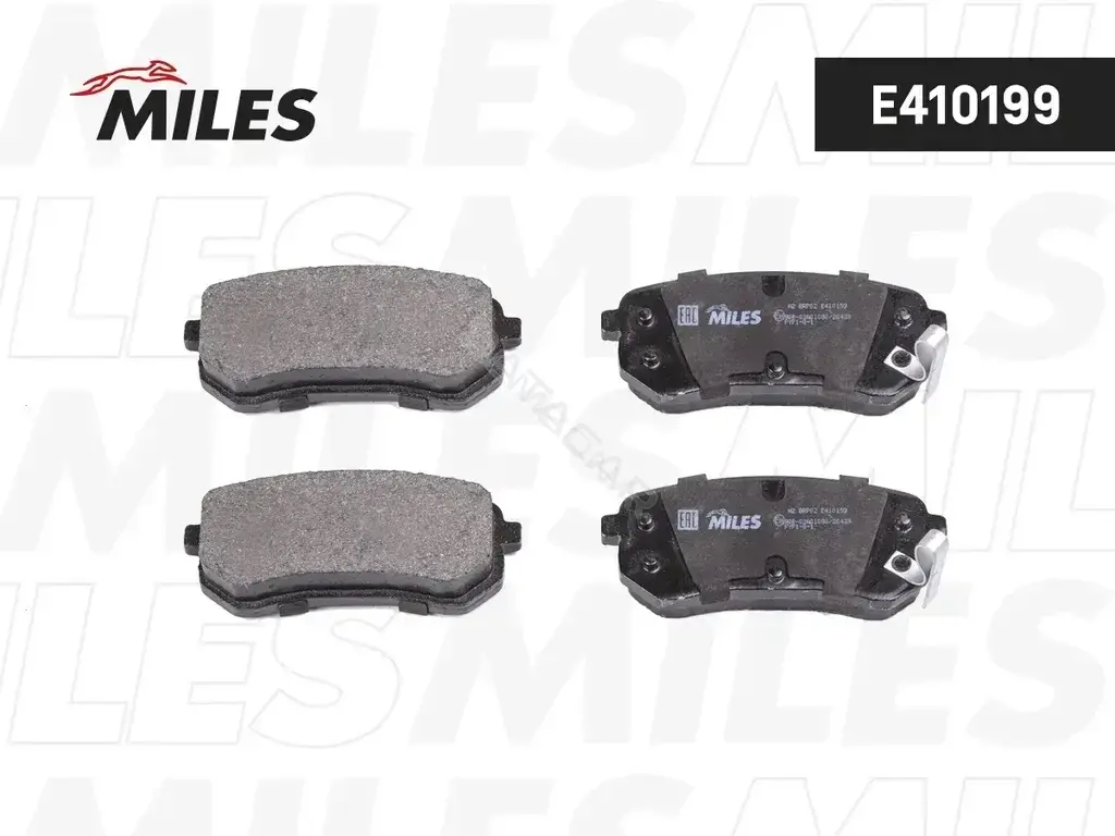 Тормозные колодки MILES E410199