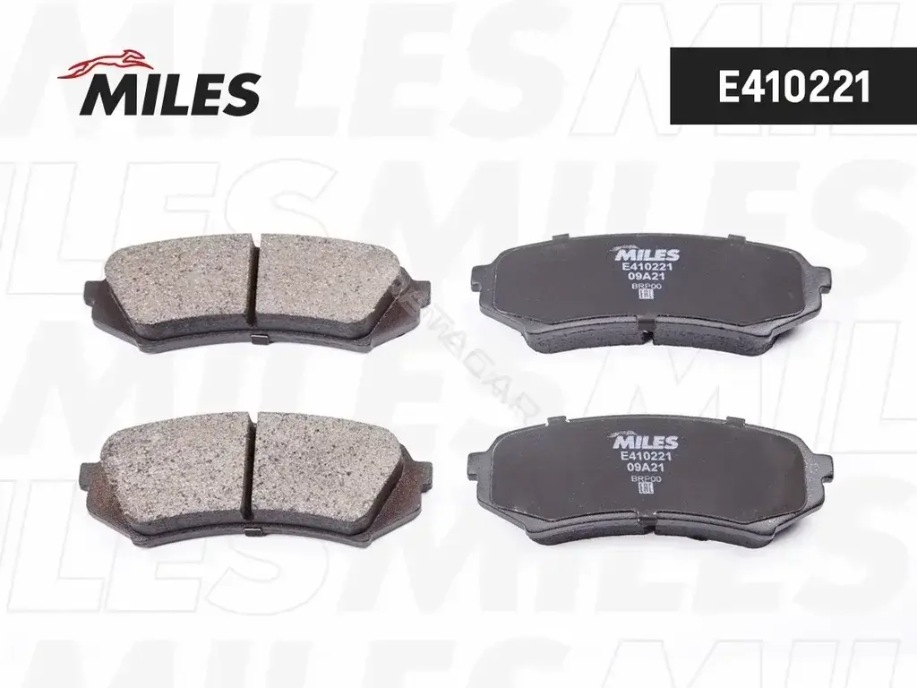 Тормозные колодки MILES E410221