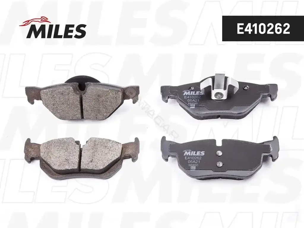 Тормозные колодки MILES E410262