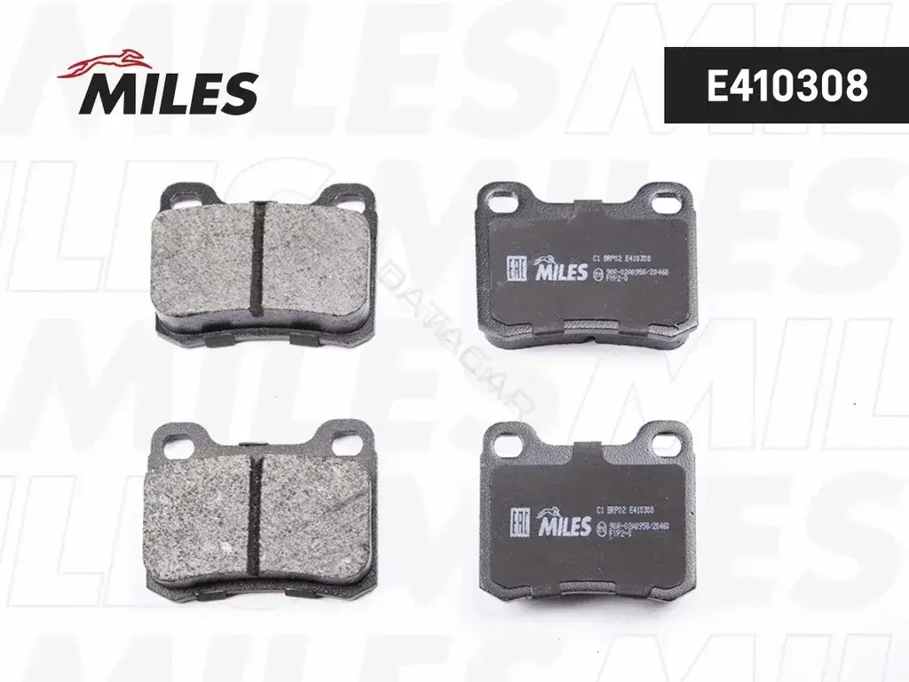 Тормозные колодки MILES E410308