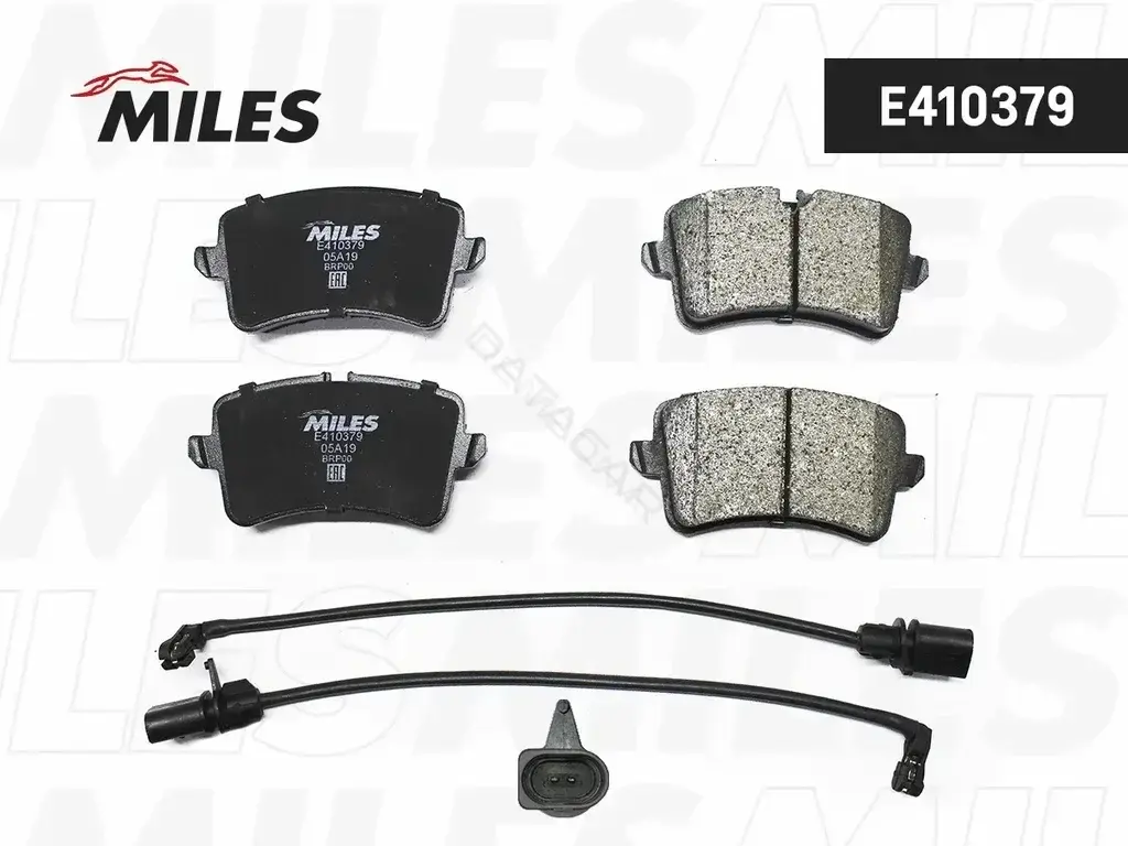 Тормозные колодки MILES E410379