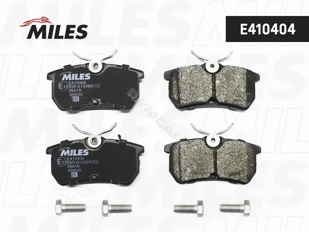 Тормозные колодки MILES E410404