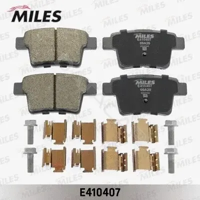 Тормозные колодки MILES E410407