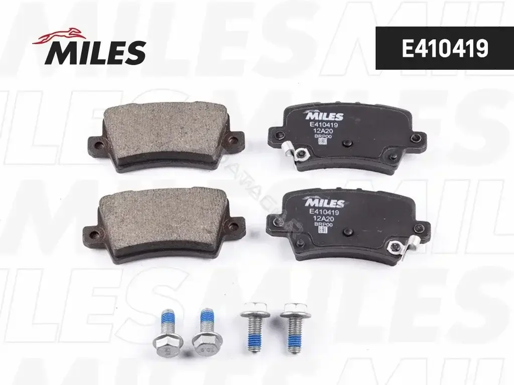 Тормозные колодки MILES E410419