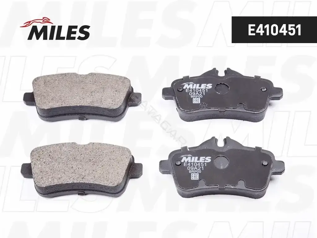Тормозные колодки MILES E410451