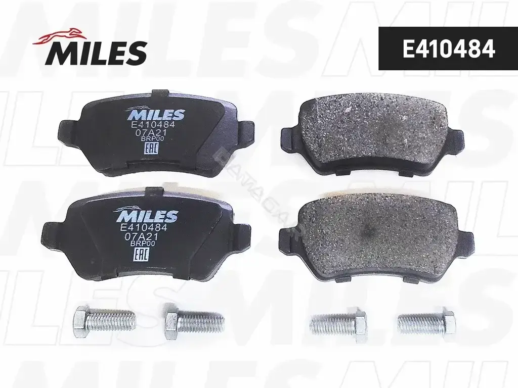 Тормозные колодки MILES E410484