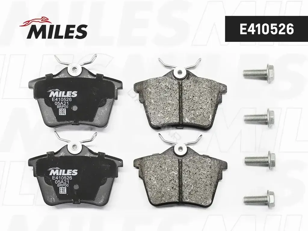 Тормозные колодки MILES E410526