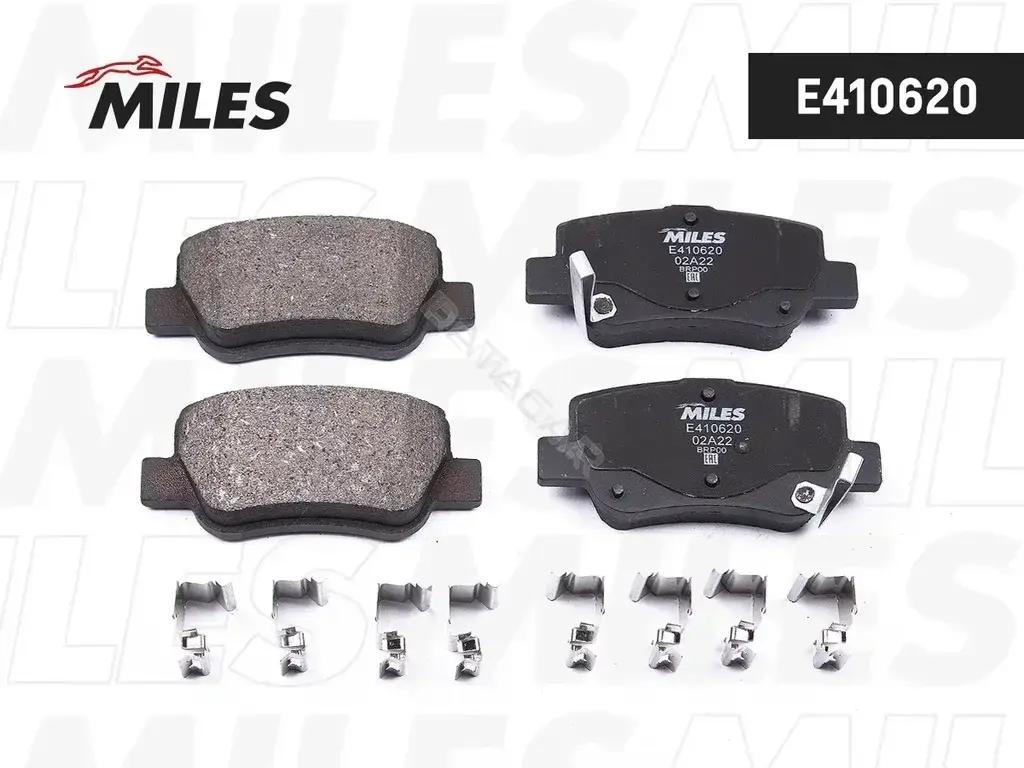 Тормозные колодки MILES E410620