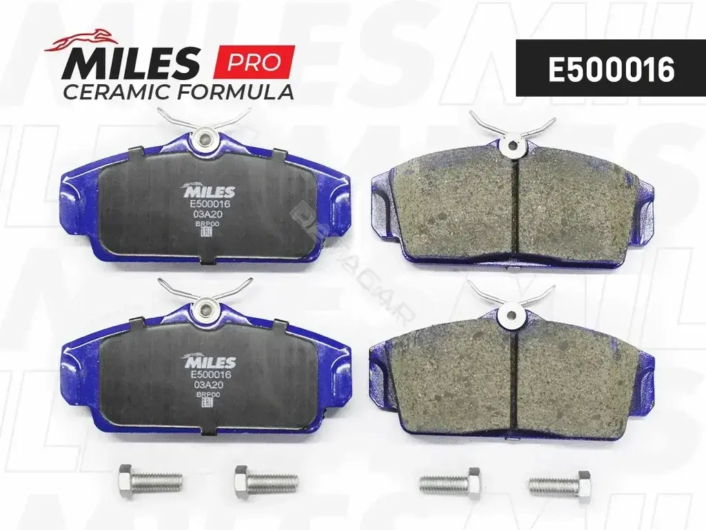 Тормозные колодки MILES E500016