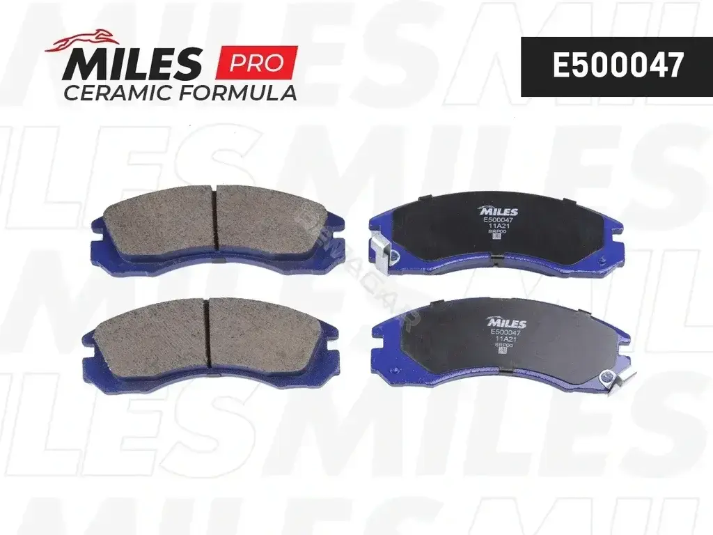 Тормозные колодки MILES E500047