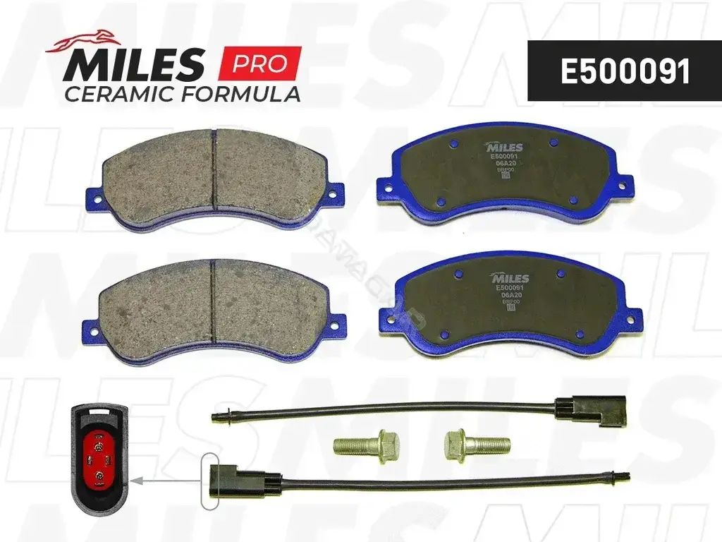 Тормозные колодки MILES E500091