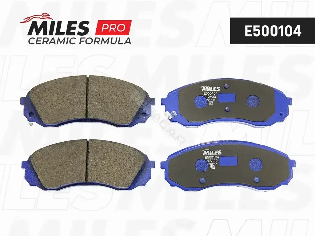 Тормозные колодки MILES E500104