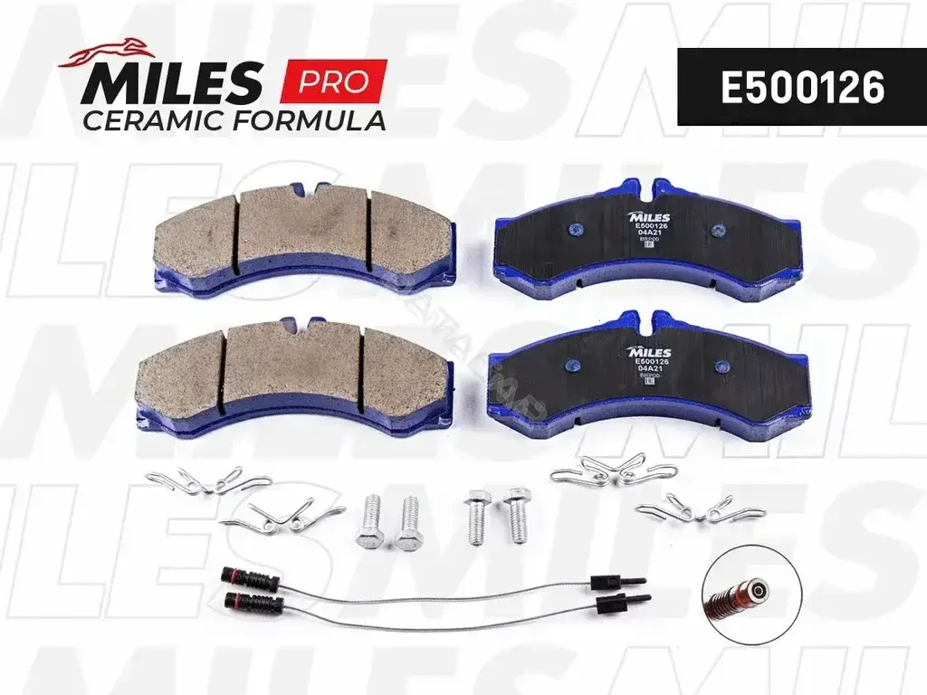 Тормозные колодки MILES E500126