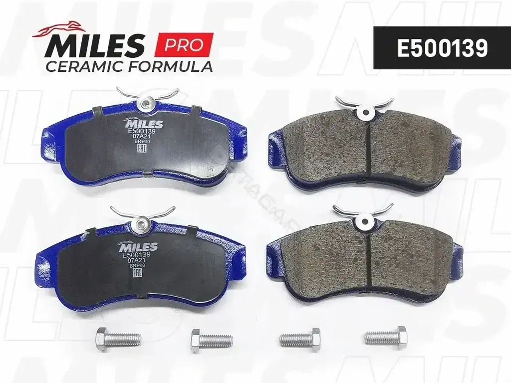 Тормозные колодки MILES E500139