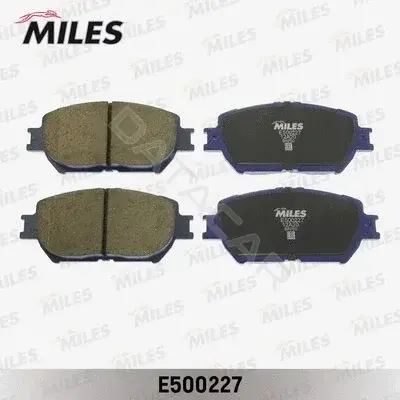 Тормозные колодки MILES E500227