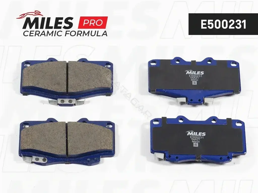 Тормозные колодки MILES E500231