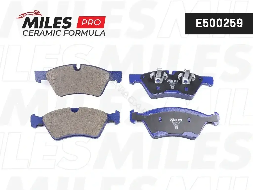Тормозные колодки MILES E500259