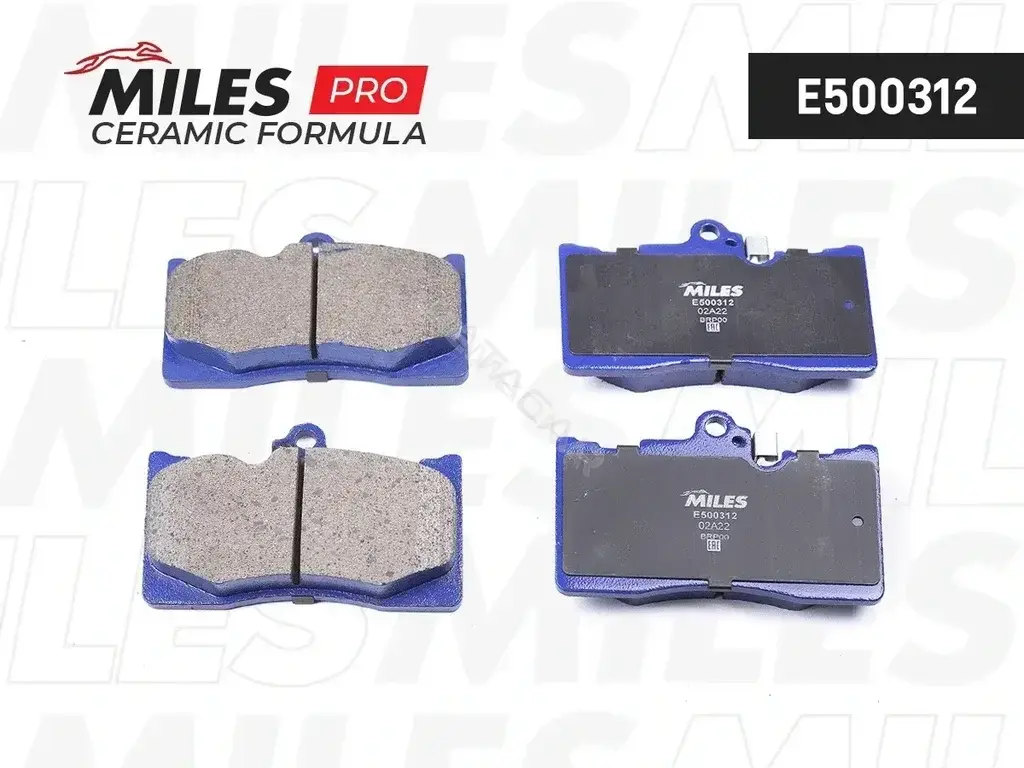 Тормозные колодки MILES E500312