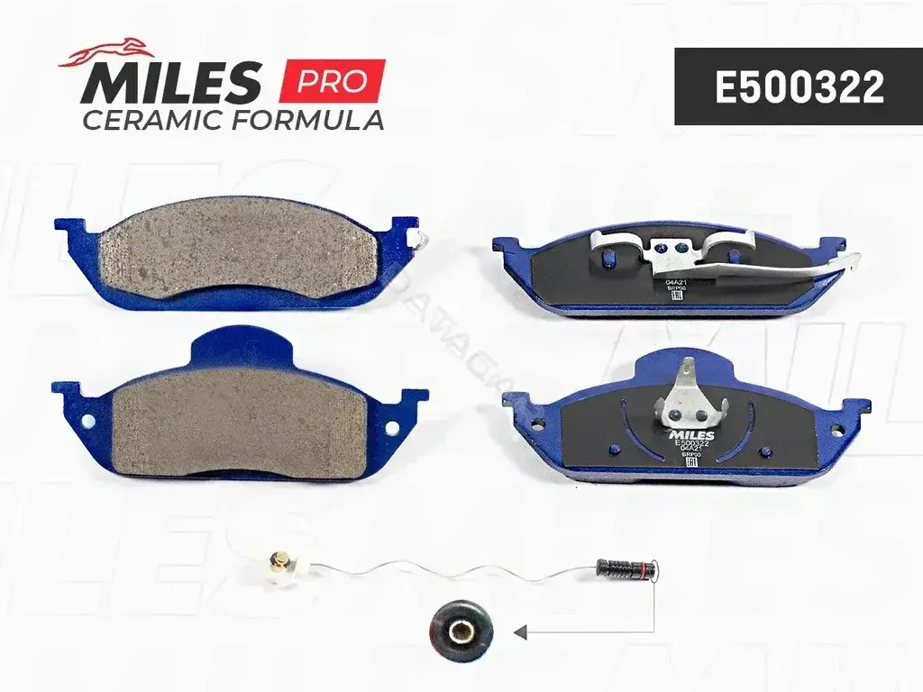 Тормозные колодки MILES E500322