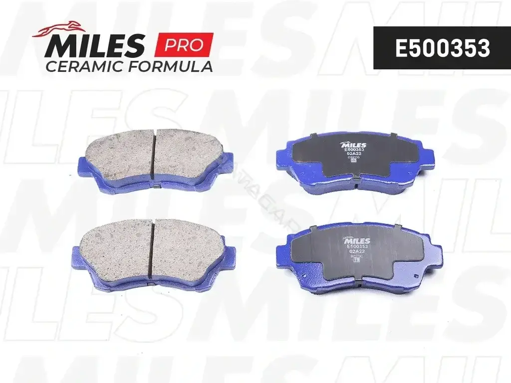 Тормозные колодки MILES E500353