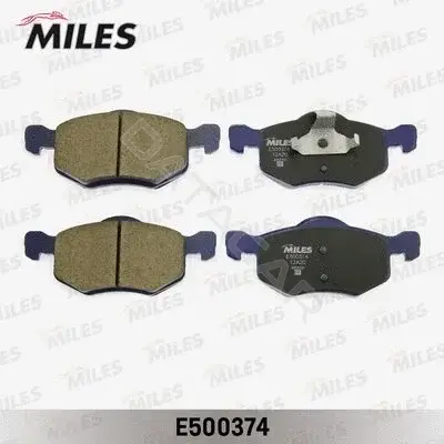 Тормозные колодки MILES E500374