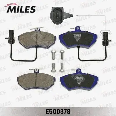 Тормозные колодки MILES E500378