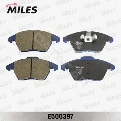 Тормозные колодки MILES E500397