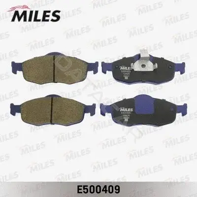 Тормозные колодки MILES E500409