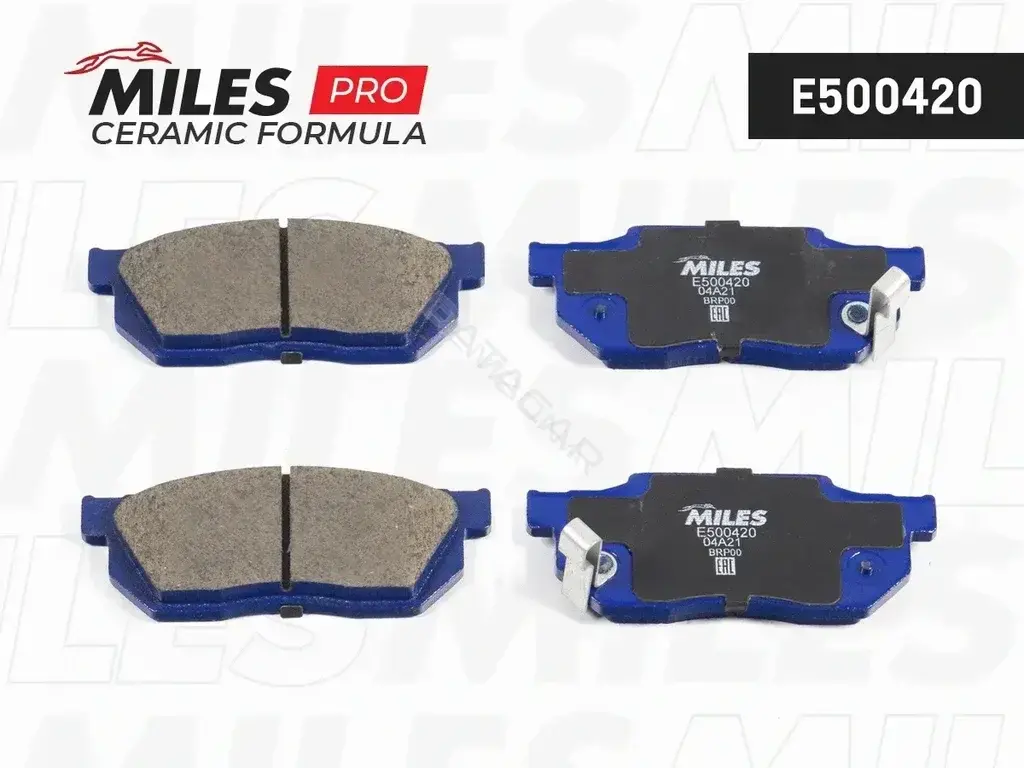 Тормозные колодки MILES E500420