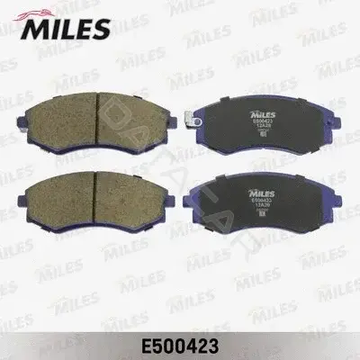 Тормозные колодки MILES E500423
