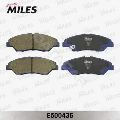 Тормозные колодки MILES E500436