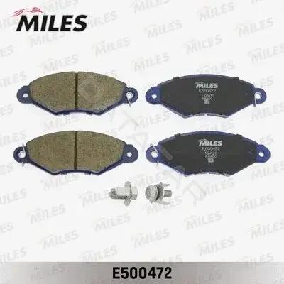 Тормозные колодки MILES E500472