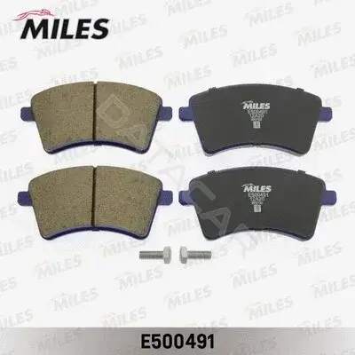 Тормозные колодки MILES E500491